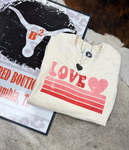 The Retro Love Sweatshirt S-XL