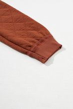 Load image into Gallery viewer, The Chestnut Quilted Hoodie S-XL
