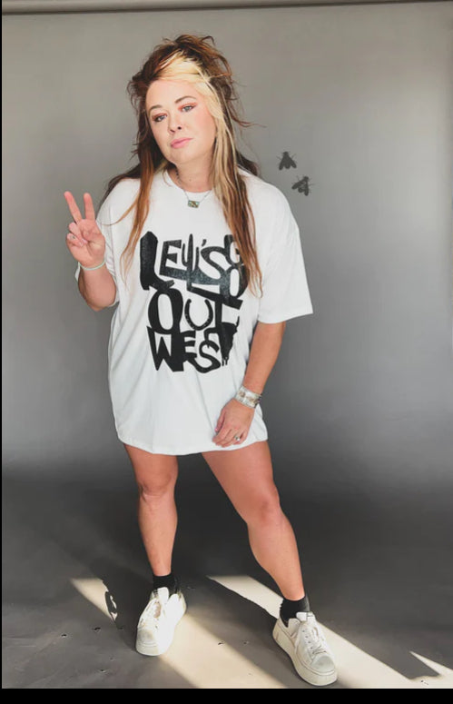 Let's Go Out West Tee S-3X