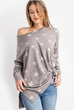 Load image into Gallery viewer, The Taylor Gray Star Top 1X-3X
