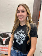 Load image into Gallery viewer, The DeSoto Aztec Crop Tee S-L
