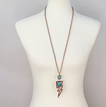 Load image into Gallery viewer, The Copper Lightning Necklace
