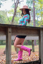 Load image into Gallery viewer, The Cactus Boots Mesh Top S-L
