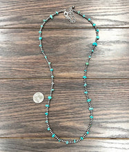 Load image into Gallery viewer, The Taylor Handmade Navajo Turquoise Necklace
