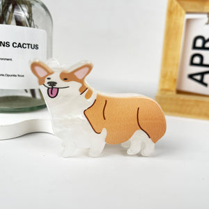 The Corgi Claw Clip