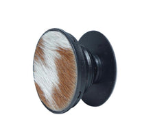 Load image into Gallery viewer, Brown CowHide Phone Socket
