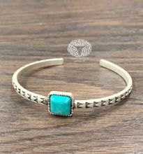 Load image into Gallery viewer, The Tala Turquoise Stacker Bracelet
