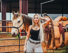 Load image into Gallery viewer, The LoneStar Double Buckle Belt
