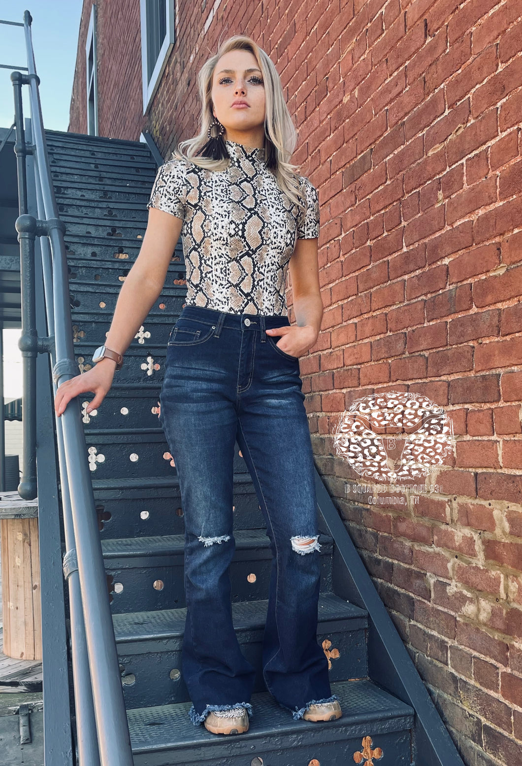 The Houston High-Rise Flare Jeans 1-13